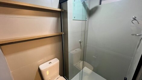 Flat Alto Padrão c/Varanda Beach Haus