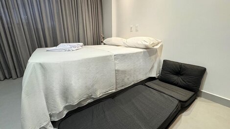 Charmoso Flat c/Varanda p/3 pessoas - Bessa