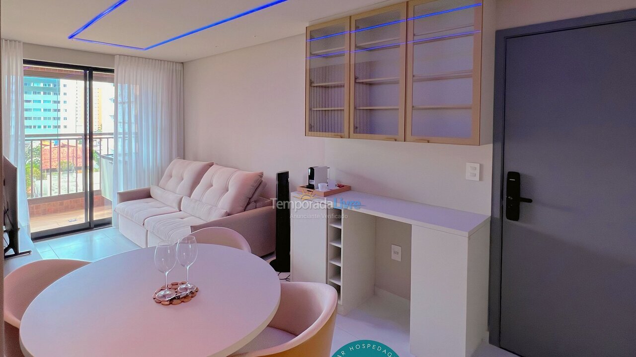 Apartamento para aluguel de temporada em João Pessoa (Manaíra)