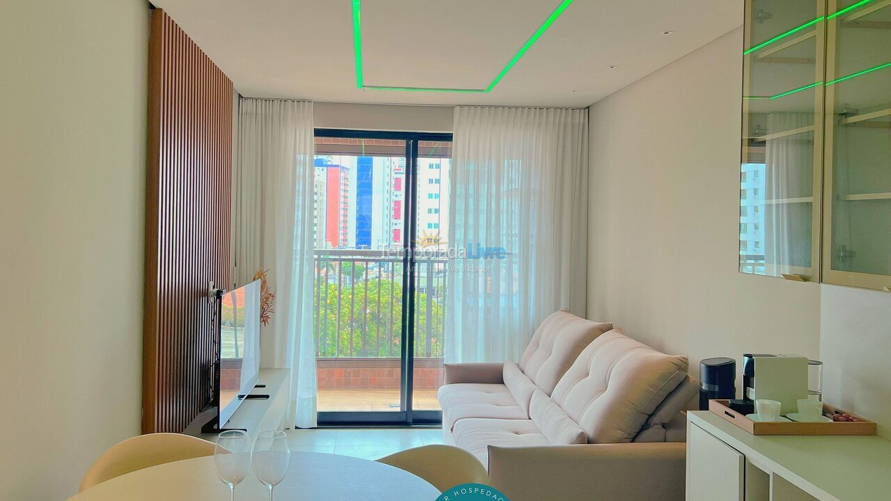 Apartamento para aluguel de temporada em João Pessoa (Manaíra)