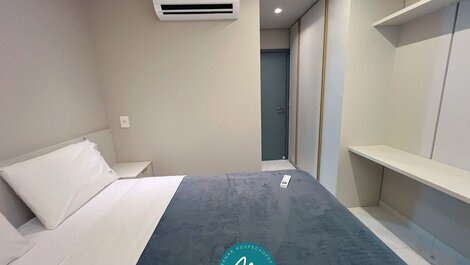 Apto c/ 2 Suítes com Varanda e Wifi-Miramar