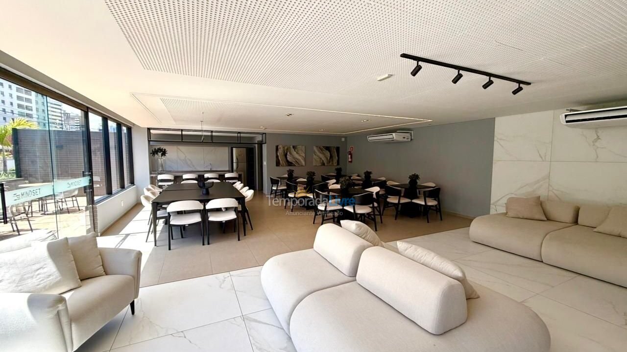 Apartamento para aluguel de temporada em João Pessoa (Manaíra)