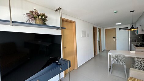 Apto p/ 3 pessoas no Cabo Branco