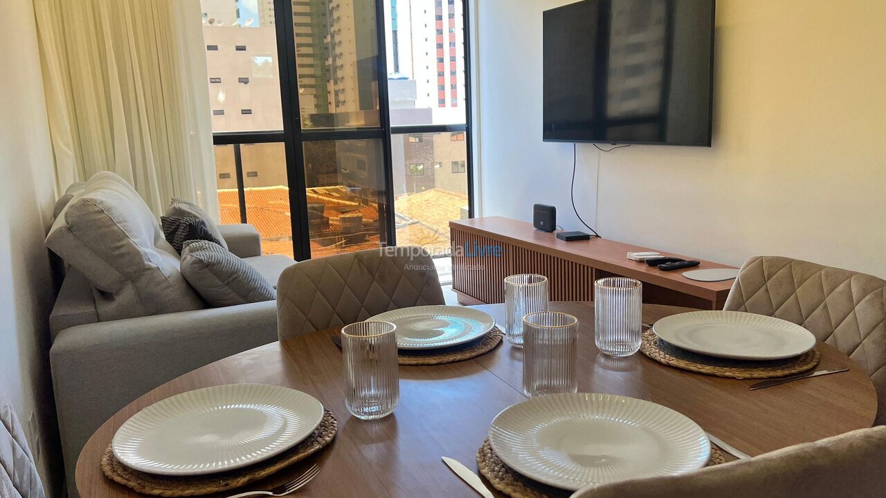 Apartamento para aluguel de temporada em João Pessoa (Manaíra)