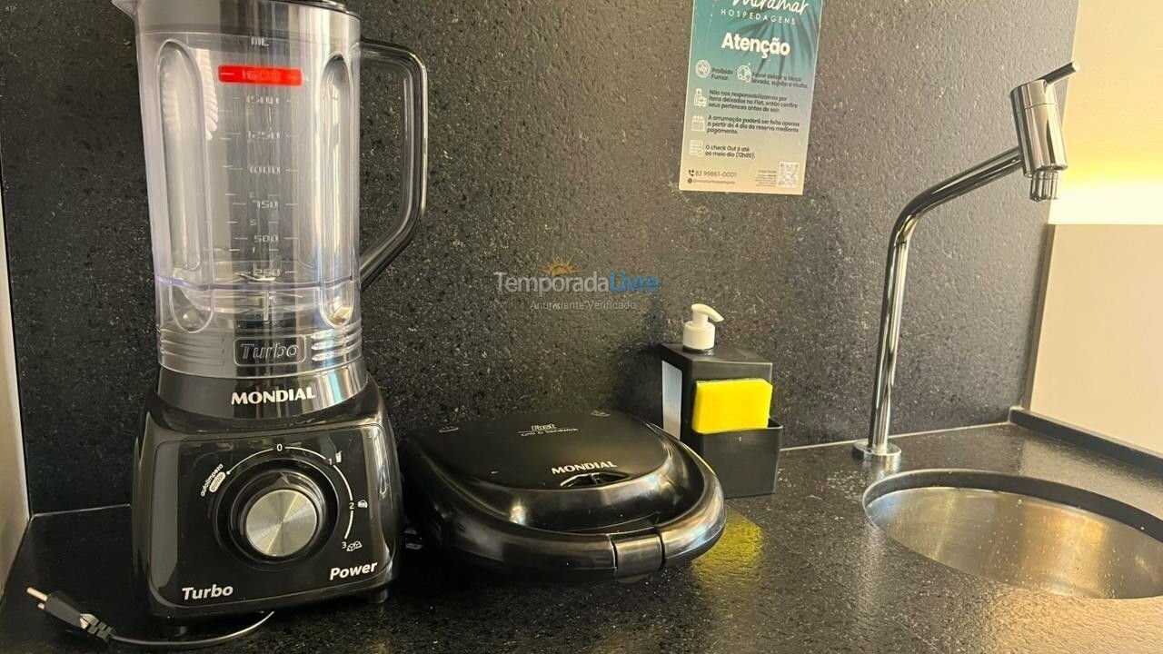 Apartamento para alquiler de vacaciones em João Pessoa (Tambaú)