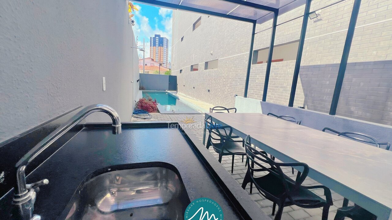 Apartamento para aluguel de temporada em João Pessoa (Manaíra)