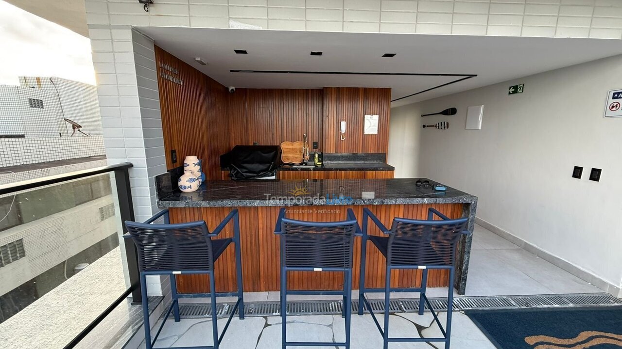 Apartamento para aluguel de temporada em João Pessoa (Jardim Oceania)