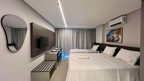 Flat confortável a 2 Minutos da Praia de Tambaú