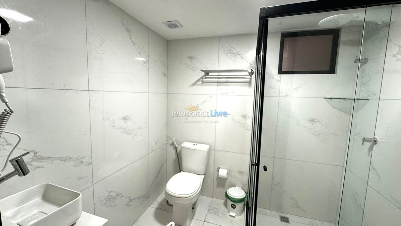 Apartamento para aluguel de temporada em João Pessoa (Tambaú)