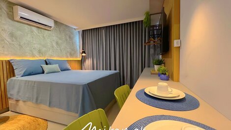 Sofisticado Flat no Way Tambaú 250m da Praia