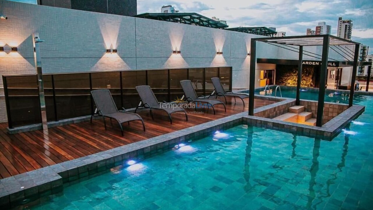 Apartamento para aluguel de temporada em João Pessoa (Cabo Branco)