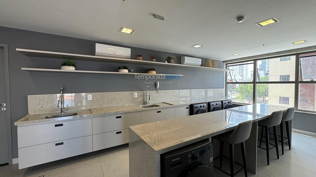 Apartamento para aluguel de temporada em João Pessoa (Manaíra)