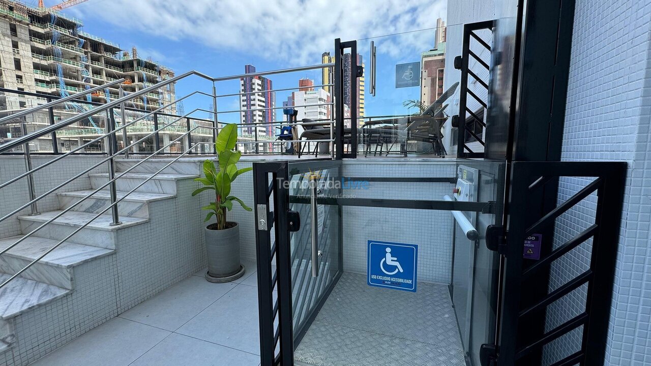 Apartamento para aluguel de temporada em João Pessoa (Manaíra)