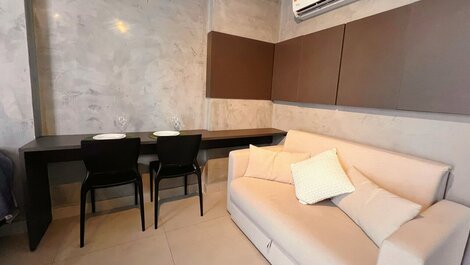 Flat p/ 4 Próximo a Praia no Ozean-Miramar