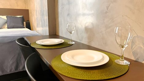 Flat p/ 4 Próximo a Praia no Ozean-Miramar