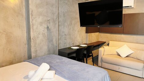 Flat p/ 4 Próximo a Praia no Ozean-Miramar