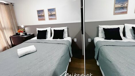 Encantador flat em Tambaú