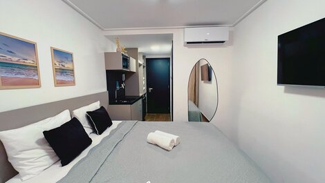 Encantador flat em Tambaú