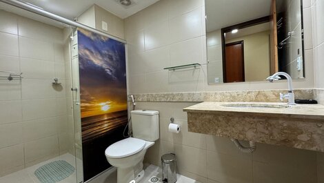 Sensacional flat vista mar no Mardisa