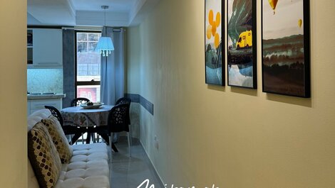 Sensacional flat vista mar no Mardisa