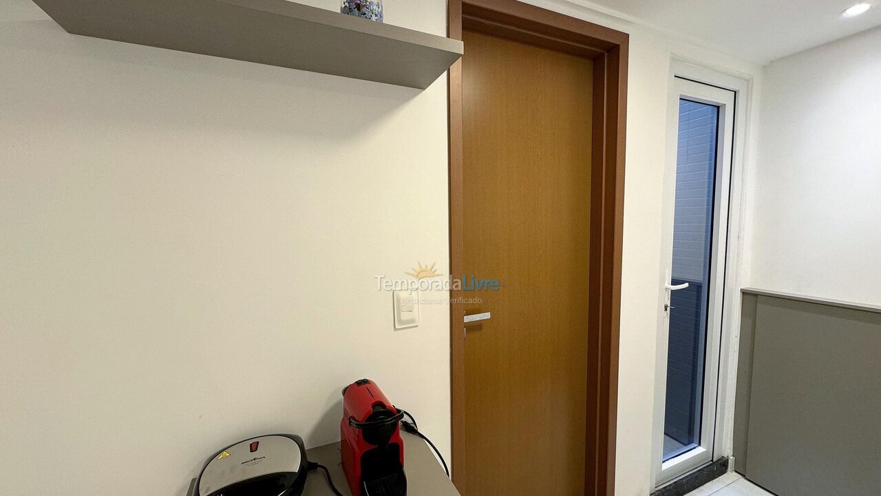 Apartamento para aluguel de temporada em João Pessoa (Praia do Bessa)