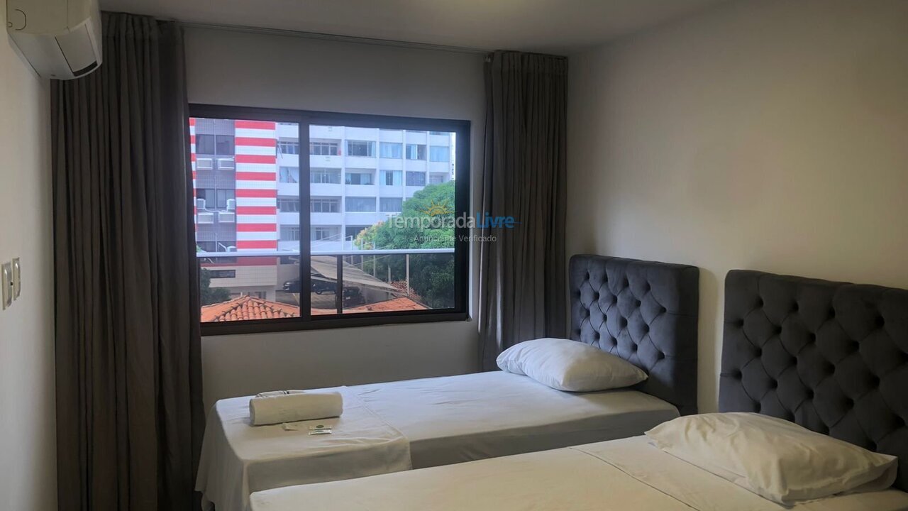 Apartamento para aluguel de temporada em João Pessoa (Cabo Branco)