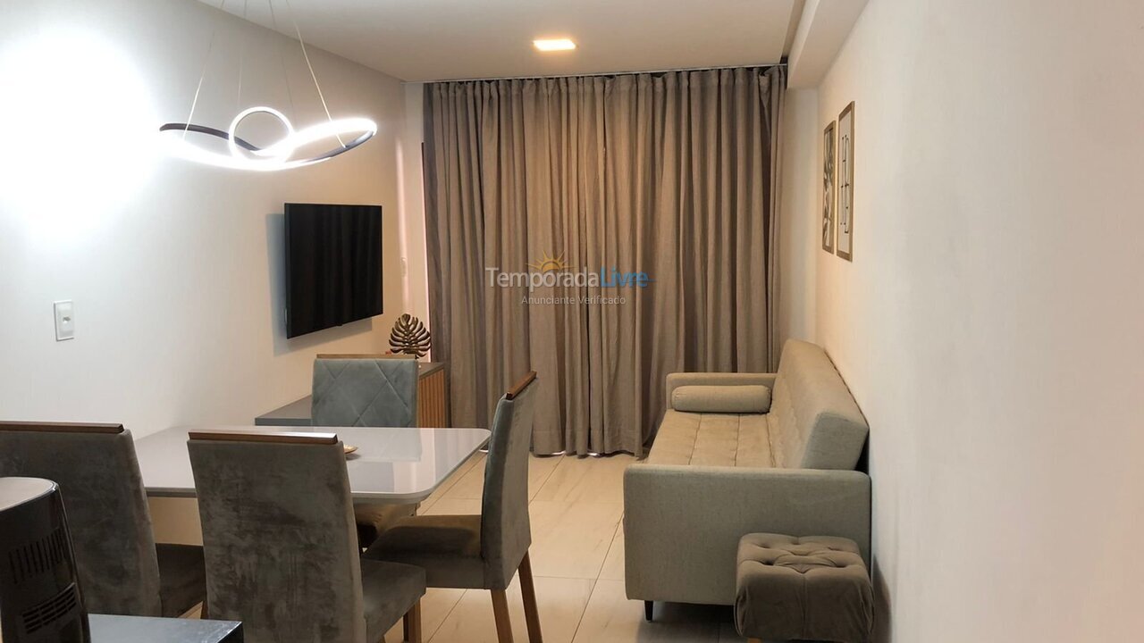 Apartamento para aluguel de temporada em João Pessoa (Cabo Branco)