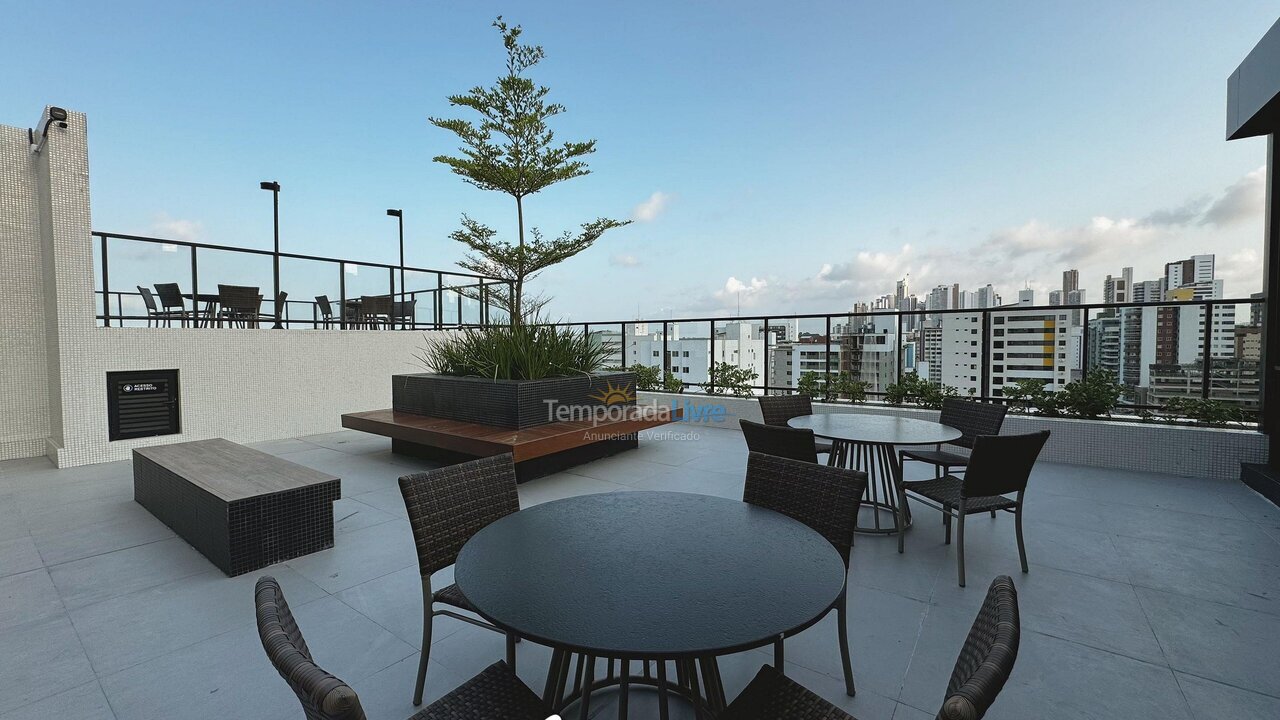 Apartamento para aluguel de temporada em João Pessoa (Tambaú)