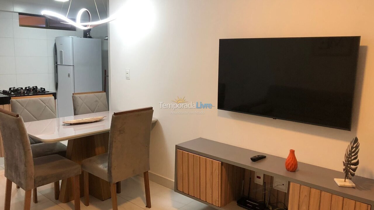 Apartamento para aluguel de temporada em João Pessoa (Cabo Branco)
