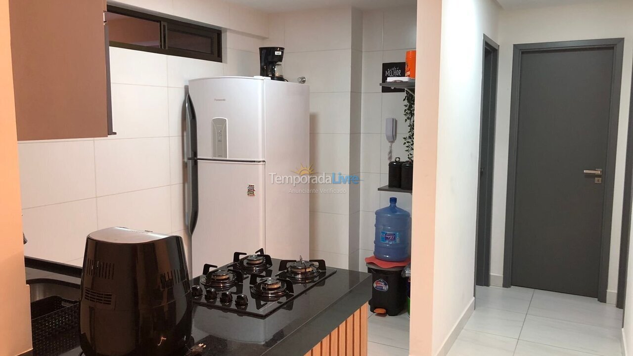 Apartamento para aluguel de temporada em João Pessoa (Cabo Branco)