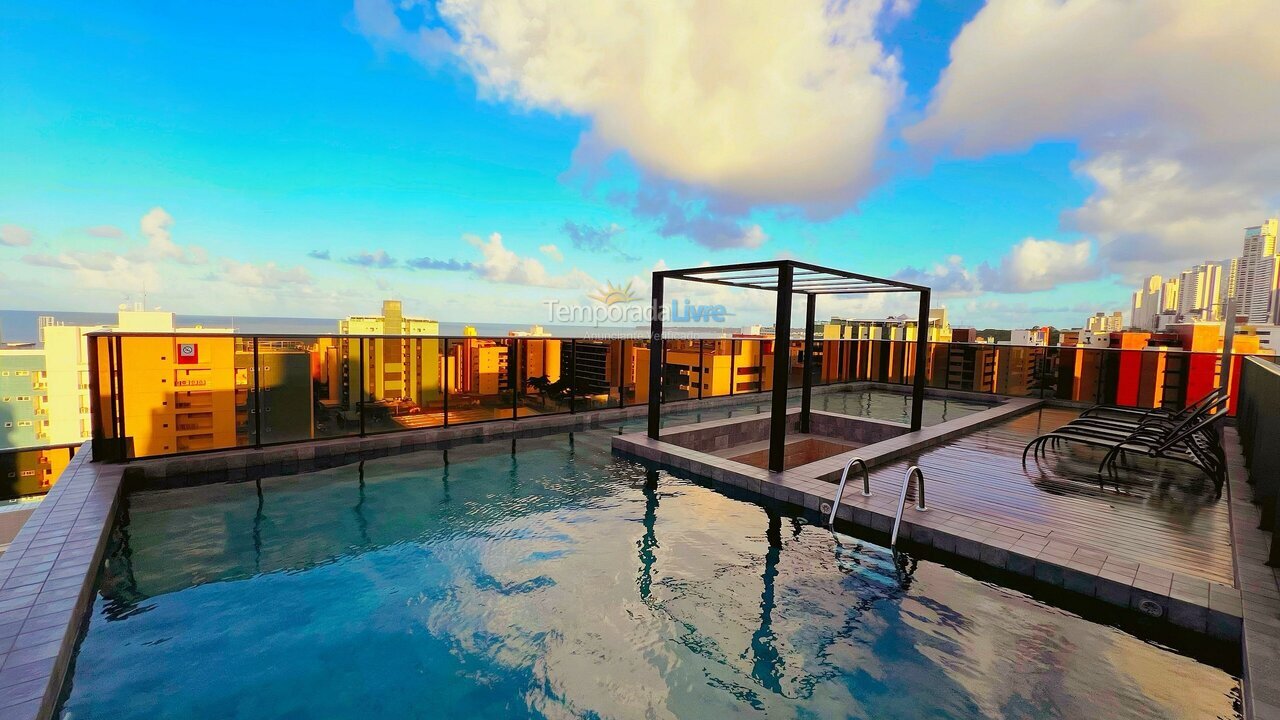 Apartamento para aluguel de temporada em João Pessoa (Cabo Branco)
