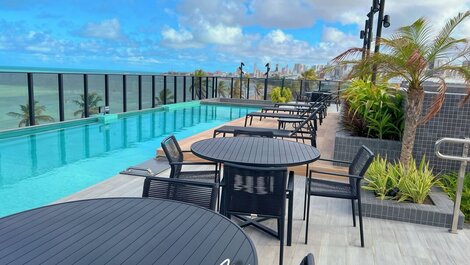 Cómodo para 2 personas en Beach Haus-Miramar