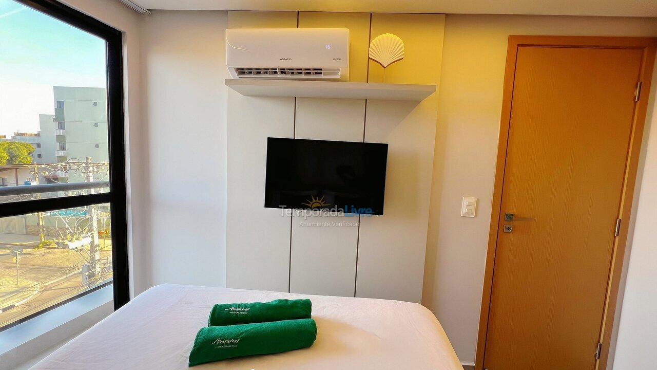 Apartamento para aluguel de temporada em João Pessoa (Cabo Branco)