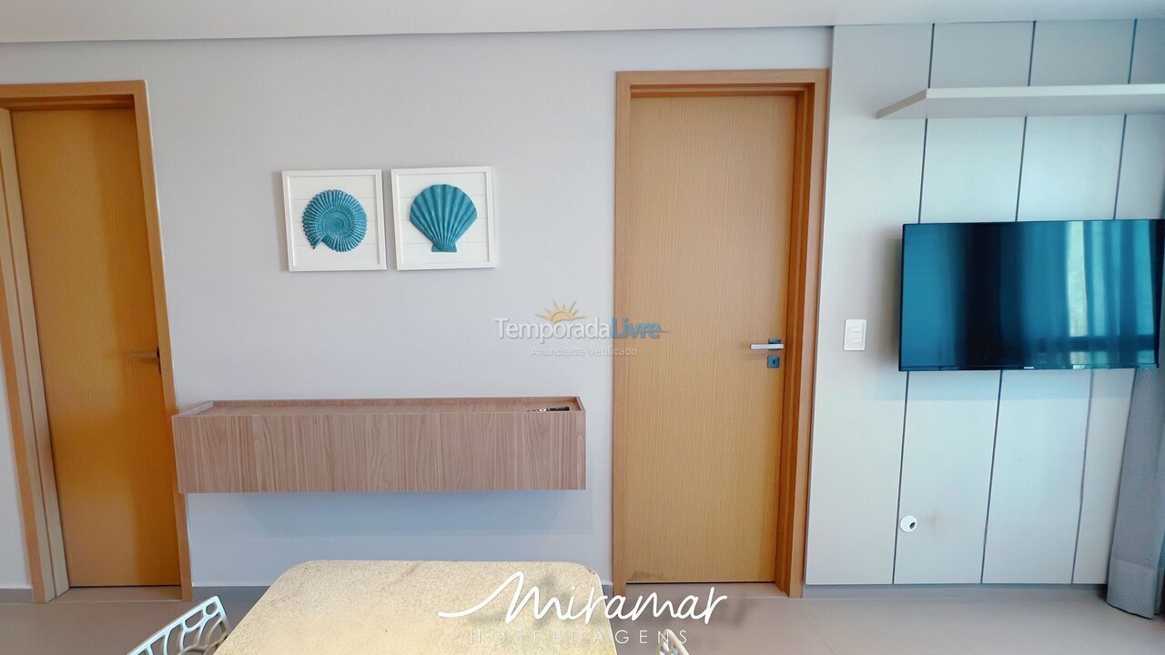 Apartamento para aluguel de temporada em João Pessoa (Cabo Branco)