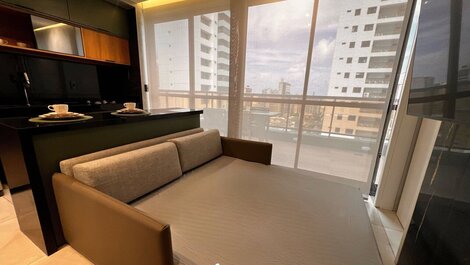 Flat c/ Varanda p/4 pessoas Tambaú-MH