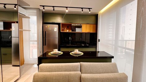 Flat c/ Varanda p/4 pessoas Tambaú-MH