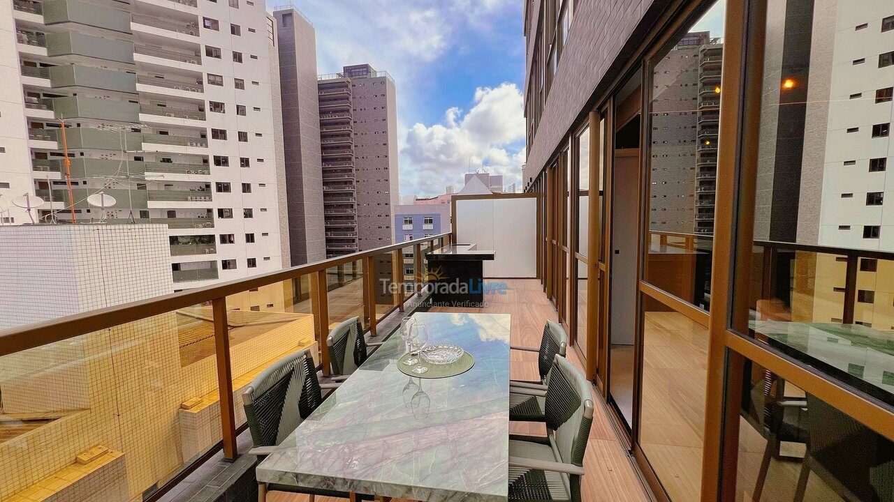 Apartamento para aluguel de temporada em João Pessoa (Tambaú)
