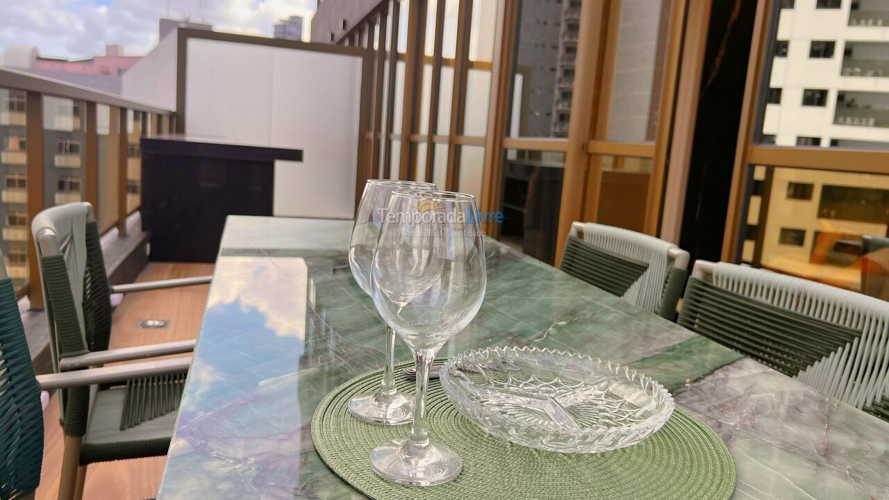 Apartamento para aluguel de temporada em João Pessoa (Tambaú)