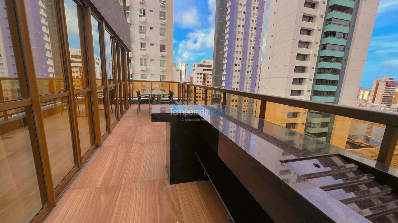 Apartamento para aluguel de temporada em João Pessoa (Tambaú)