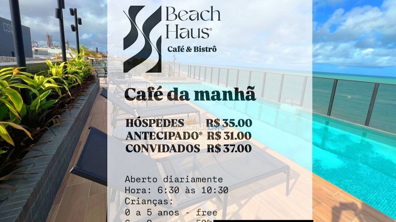 Apartamento para aluguel de temporada em João Pessoa (Jardim Oceania)