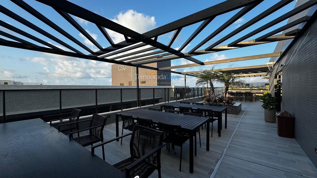 Apartamento para aluguel de temporada em João Pessoa (Jardim Oceania)