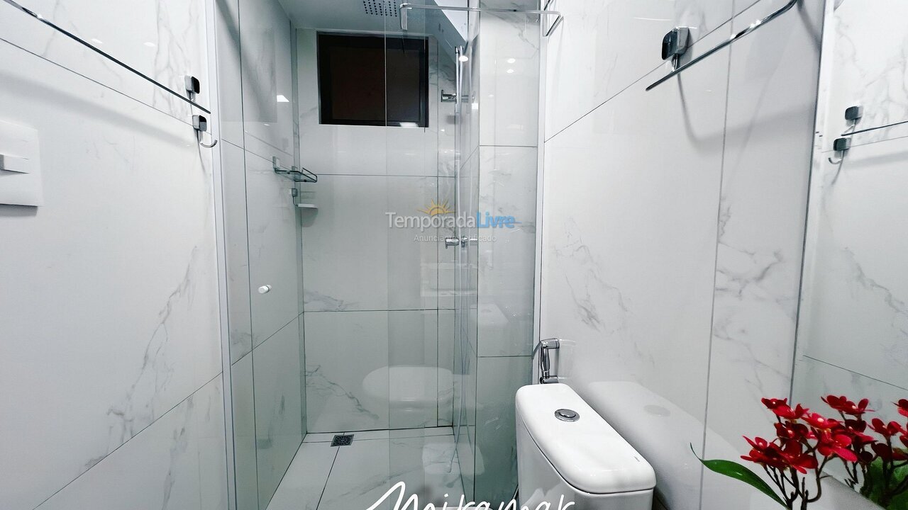 Apartamento para aluguel de temporada em João Pessoa (Tambaú)