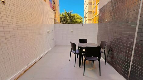 Apartamento con terraza en Cabo Branco-Miramar