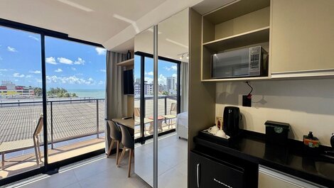 Apartment with Balcony and High Sea View - Marine-Miramar