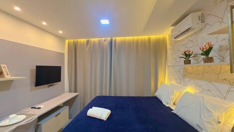 Flat Charmoso Próximo a Praia de Intermares