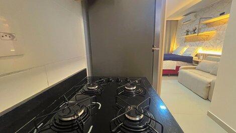 Flat Charmoso Próximo a Praia de Intermares