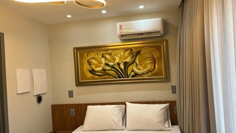 Flat moderno p/ 2 pessoas no Jardim Oceania