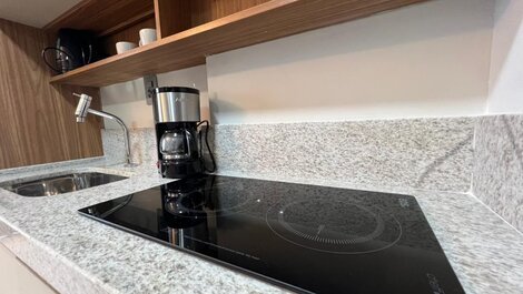 Flat moderno p/ 2 pessoas no Jardim Oceania