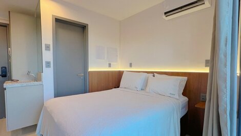 Flat p/ 2 pessoas c/ Varanda Garden Haus