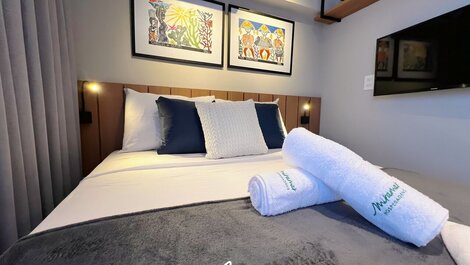 Flat Confórtavel p/3 no Restinga-Jardim Oceania